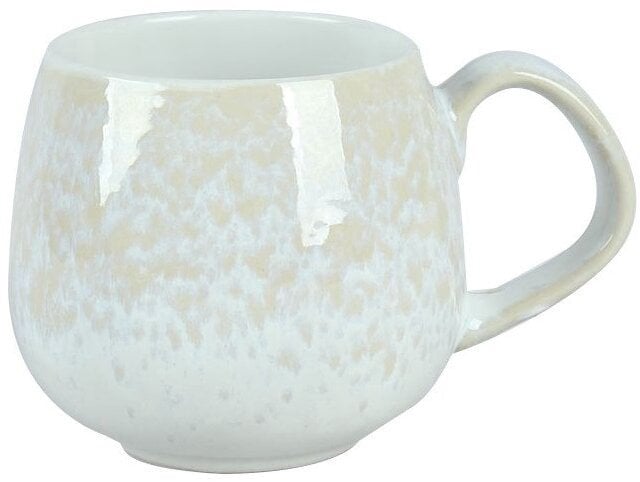 MUG EMBOS OUTS GLAZE INSIDE WHITE 370ML