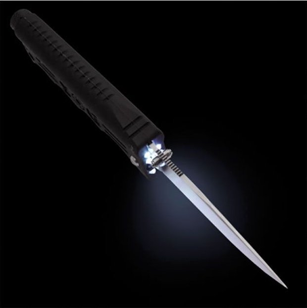 SOG Sog BLADE LIGHT FIXED BLADE W/LEDS BLT10-K