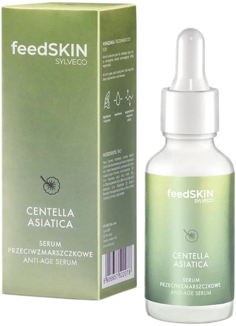 FeedSKIN Serum przeciwzmarszczkowe z wąkrotą azjatycką 30ml