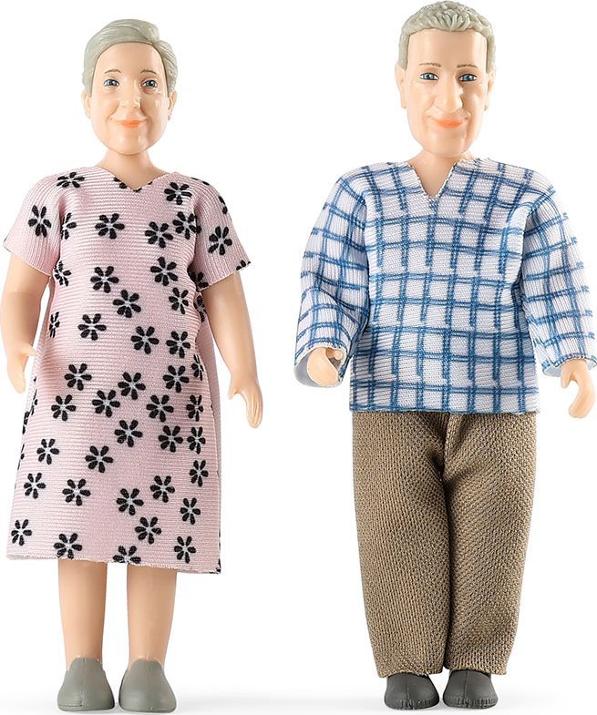 Micki Lalki dziadkowie do domku dla lalek Charlie Lundby