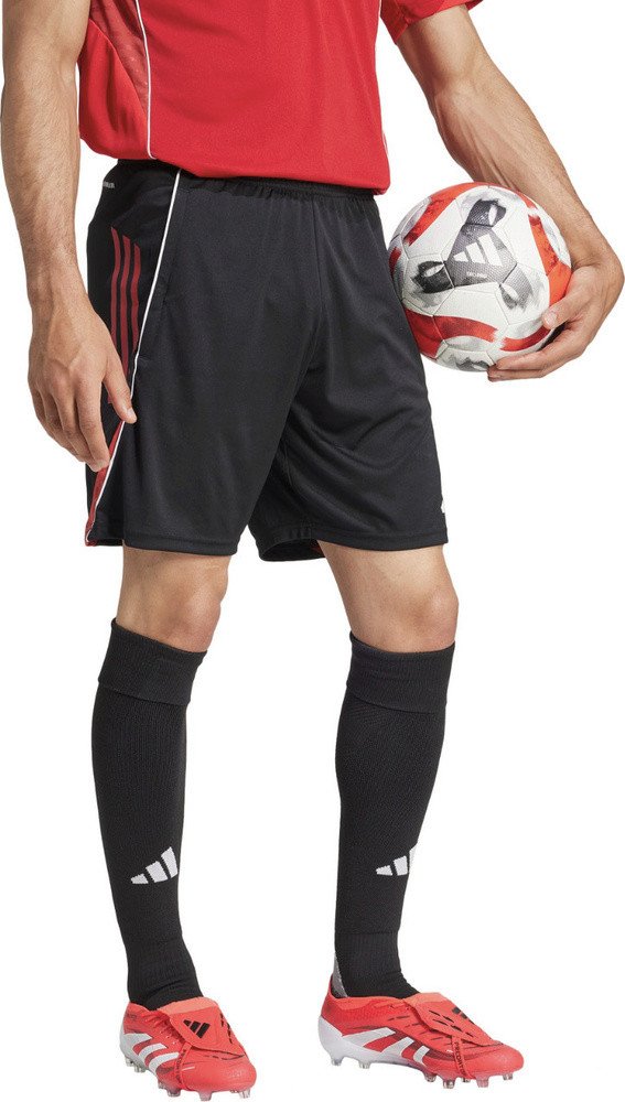 Spodenki męskie adidas Tiro 25 Competition Training czarno-czerwone JI6491 XL