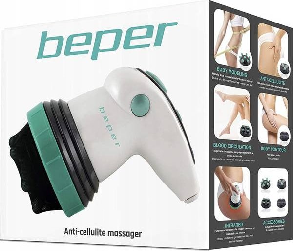 Masażer Beper 40.500 Masażer antycellulitowy + 4 nakładki