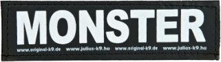 Trixie Naklejka na rzep 2 Julius-K9 , L, MONSTER
