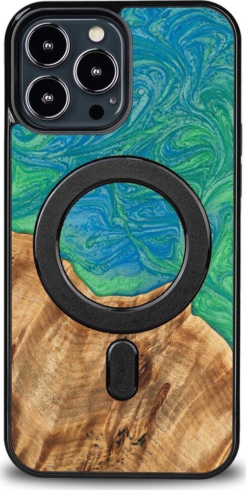 BeWood Etui Bewood Unique na iPhone 13 Pro Max - Neons - Tokyo z MagSafe