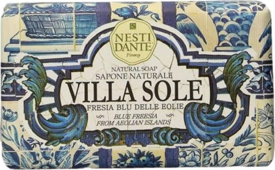 Nesti Dante Villa Sole Fresia Blu Delle Eolie naturalne mydło w kostce 250g
