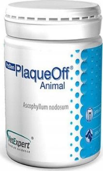 VetExpert VET EXPERT PlaqueOff Animal na Kamień Nazębny 20g PIES/KOT