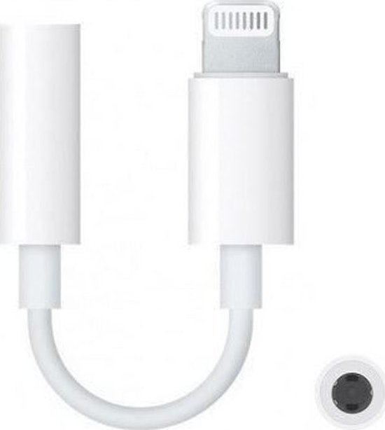 Adapter USB CoreParts CoreParts MSPP74280 zmieniacz płci / kabli Lightning 3.5mm Audio Biały