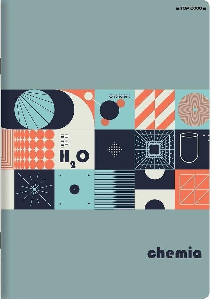 Zeszyt A5/60K kratka Chemia (10szt) TOP2000
