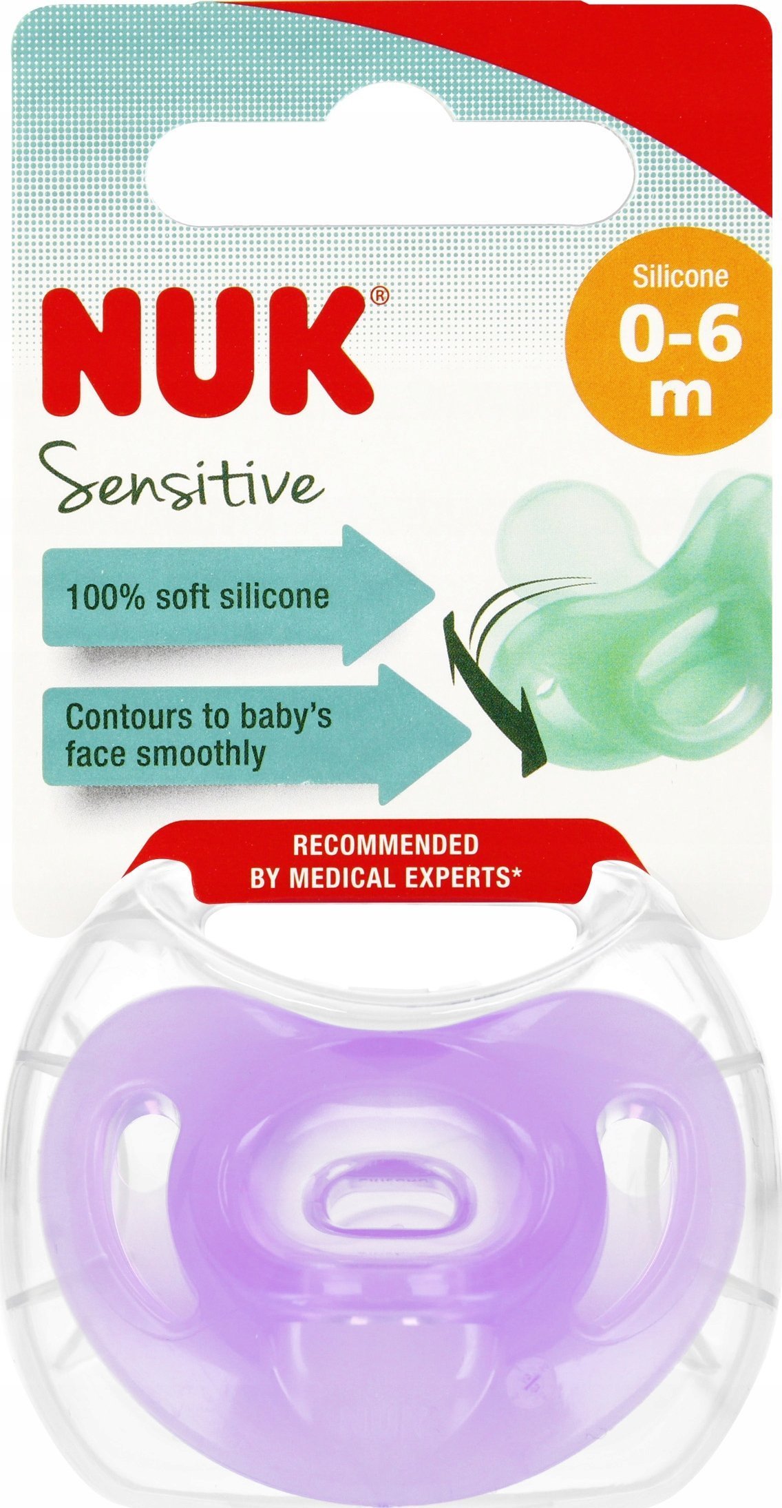 NUK SMOCZEK USP 0-6M SENSITIVE FIOL 10729139 1/6