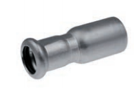 KAN-therm Redukcja nyplowa Inox 18x15mm 6191121