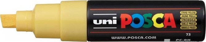 Uni MARKER PLAKATOWY UNI POSCA PC-8K SŁOMIANY ŻÓŁTY