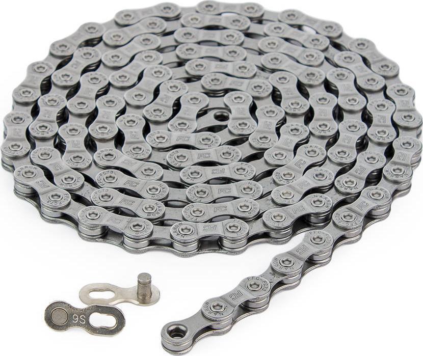 Verso Łańcuch Verso Z-90 9-rzędów 116-ogniw z zapinką srebrny Uniwersalny