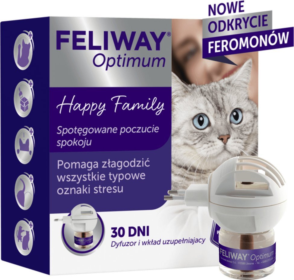 Triton CEVA Feliway Optimum dyfuzor + wkład 48ml
