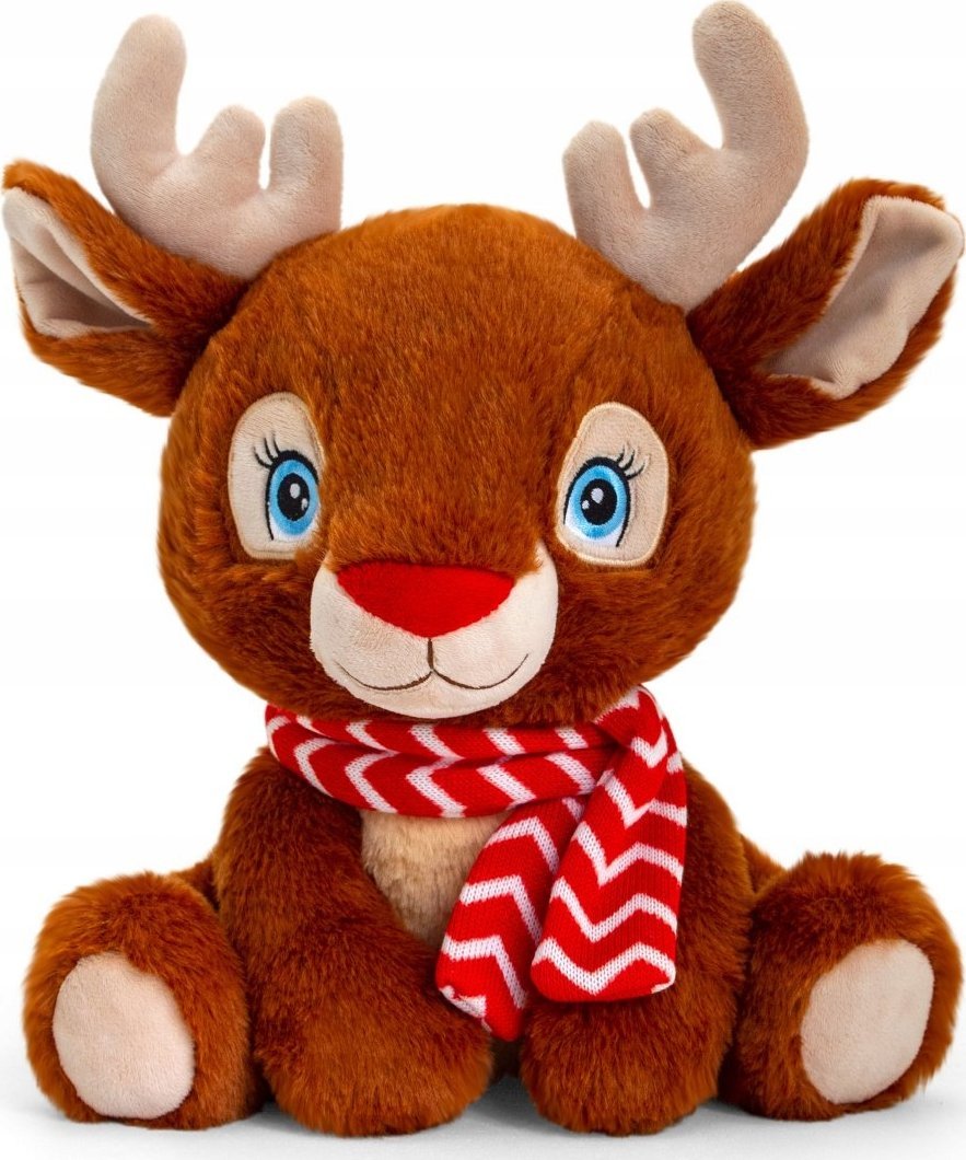 KEEL TOYS KEEL TOYS Christmas plush with Scarf 25cm assort., SX1947