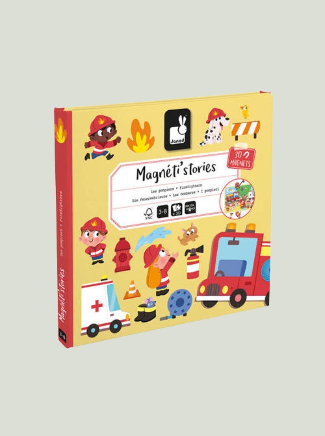 Janod Janod Magneti'stories Strażacy