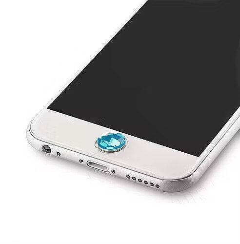 Mocco Universal Home Button Sticker Decoration Apple iPhone / iPad Blue