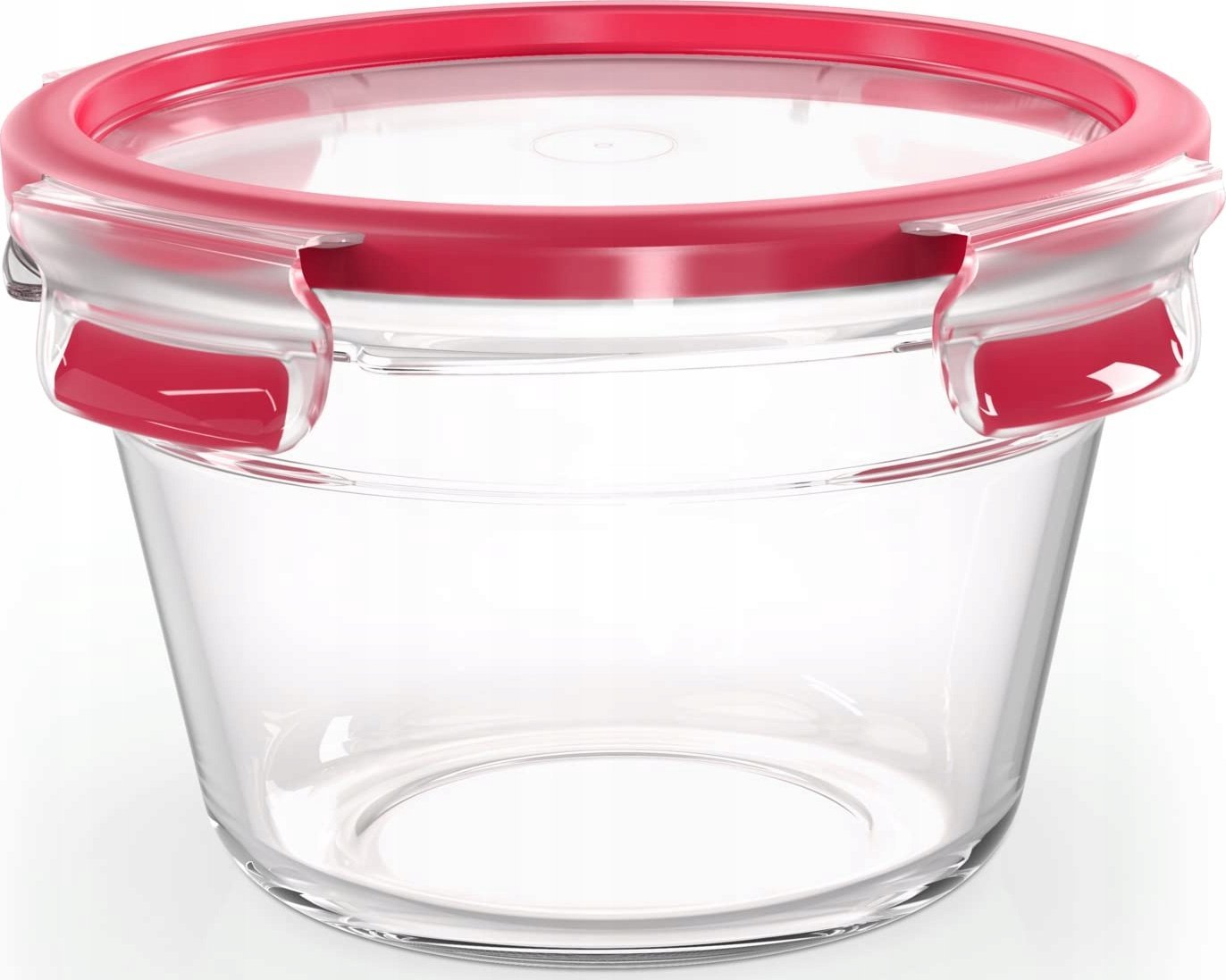 Emsa Emsa Clip&Close Glass Food Container 900 ml red