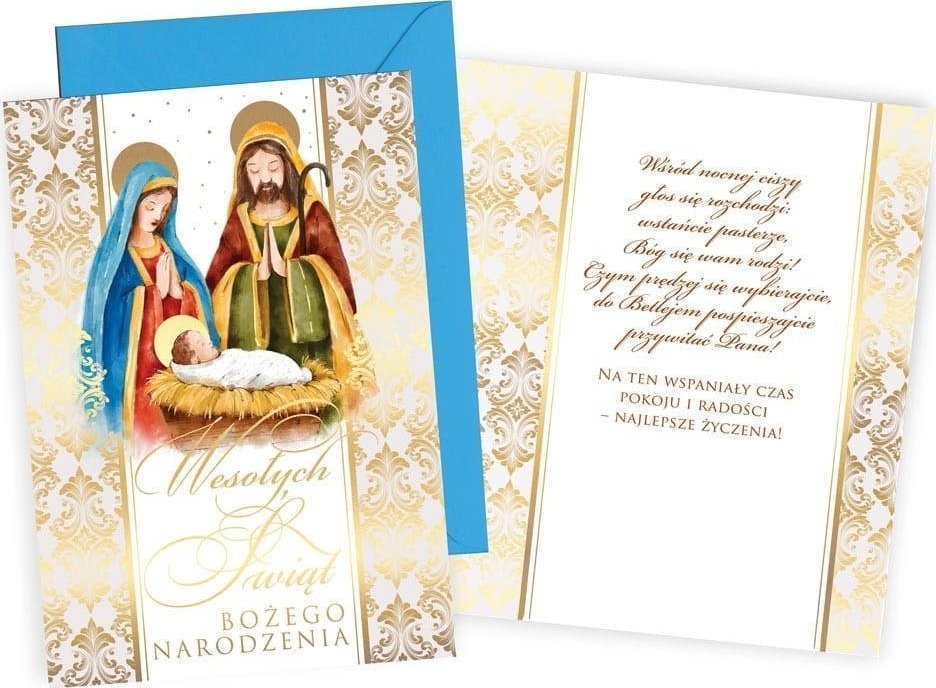 KUKARTKA Karnet Boże Narodzenie