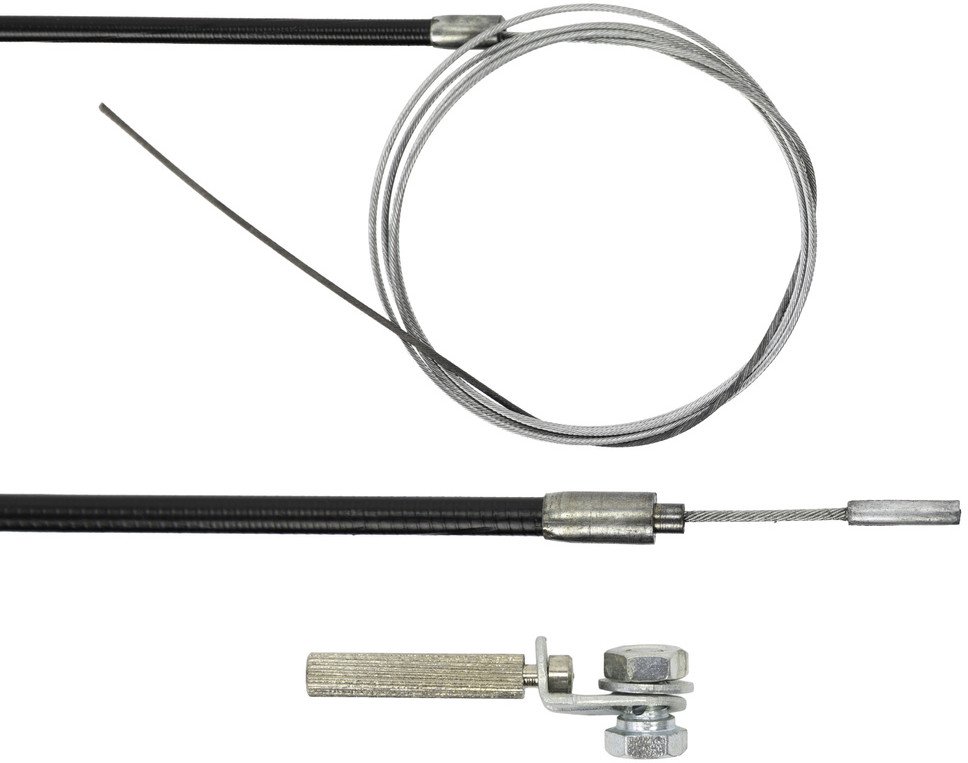 Uniwersalna linka i pancerz Clarks do piast 3 biegowych (torpedo) 600 mm pancerz / 1600 mm linka