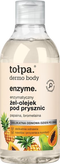 Tołpa TOŁPA Dermo Body Enzyme Żel-olejek pod prysznic enzymatyczny delikatny 300 ml
