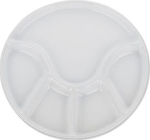 Kela Talerz Kela Annelie do fondue, śred.23 cm, biały