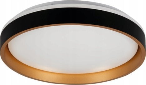 Lampa sufitowa Kanlux Kanlux Soln 37324 plafon lampa sufitowa 1x17,5W LED 4000K czarny/złoty