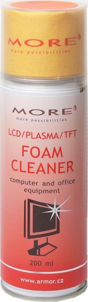 Armor ARMOR Pianka czyszcząca do LCD / PLASMA / TFT 200 ml + ściereczka mikroaktywna