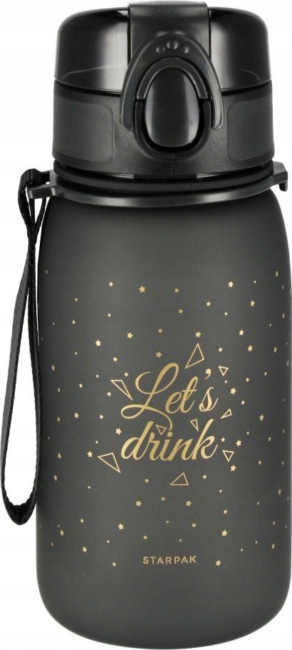 Starpak BIDON 400ML OMBRE BLACK-GOLD STK PB 6/24