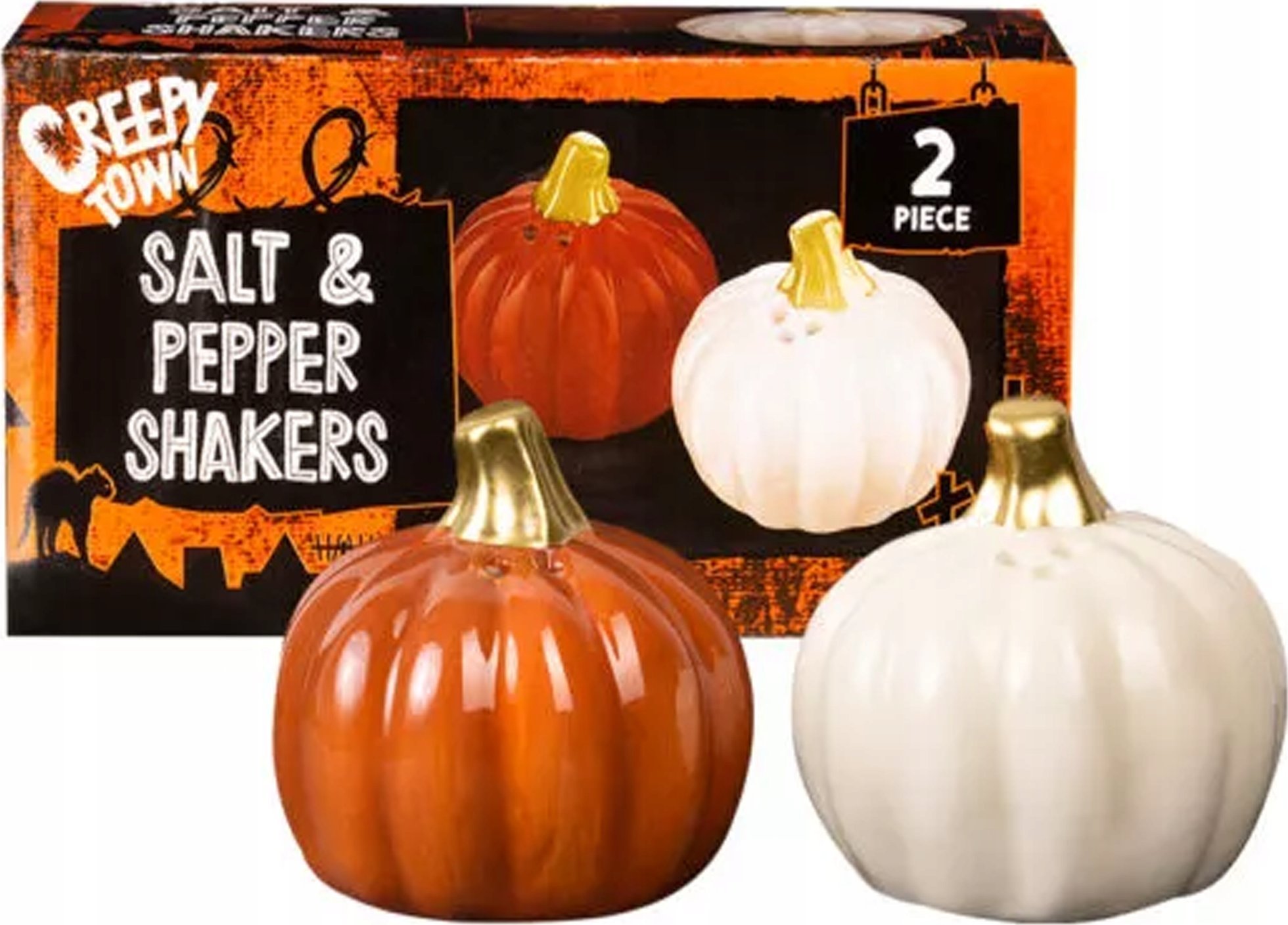 Korbi ZESTAW DO PRZYPRAW SOLNICZKA PIEPRZNICZKA DYNIA NA PIEPRZ SÓL HALLOWEEN