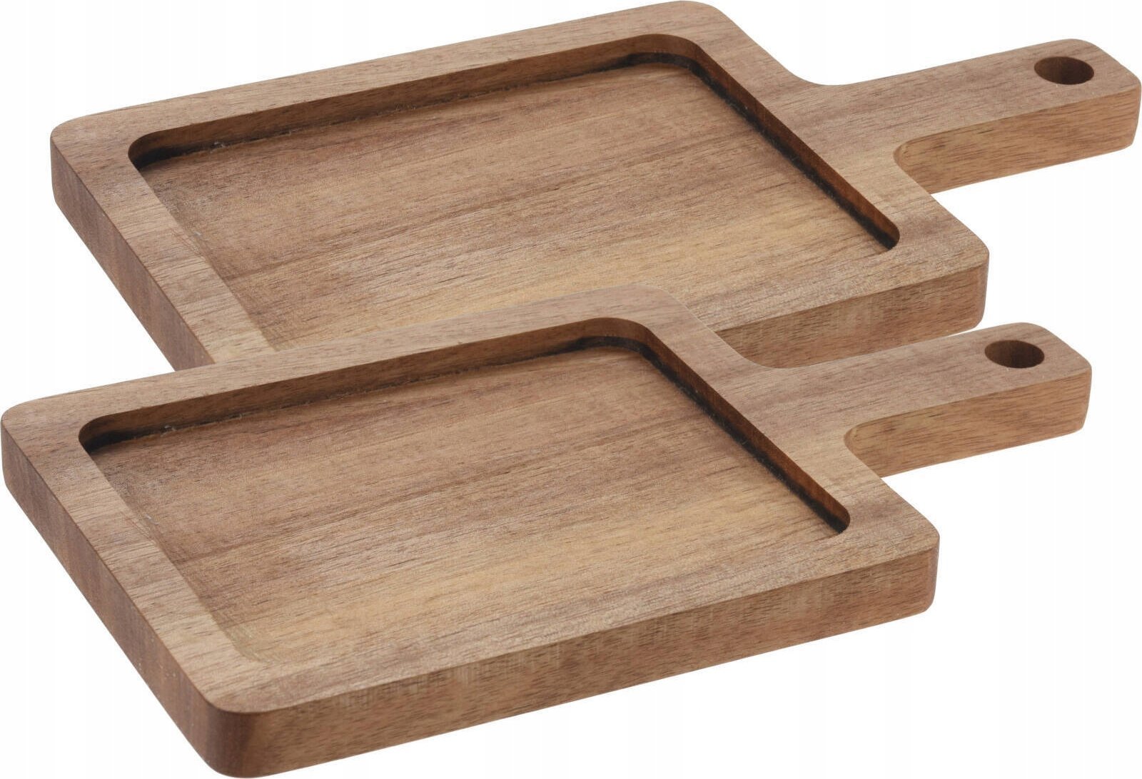 Deska do krojenia Excellent Houseware Deska do serwowania z drewna akacji, 2 sztuki