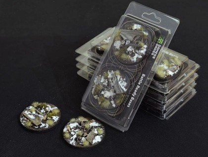 Gamers Grass Gamers Grass: Bases Round - Winter 60mm (2 szt.)