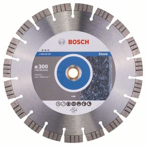 Bosch Tarcza tnąca diamentowa Best for Stone 300 x 25,4mm - 2608602647