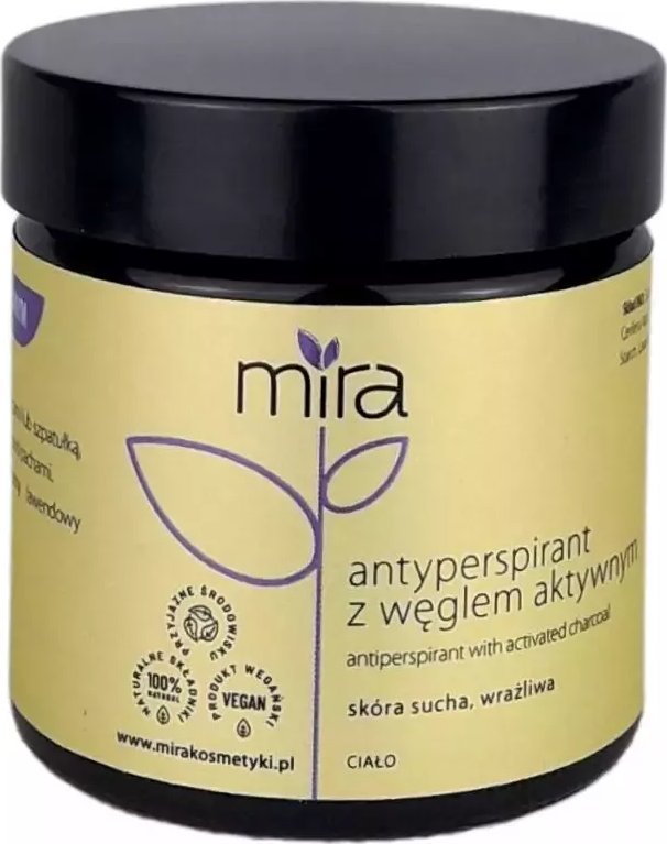 Mira Antyperspirant z węglem aktywnym 50 g