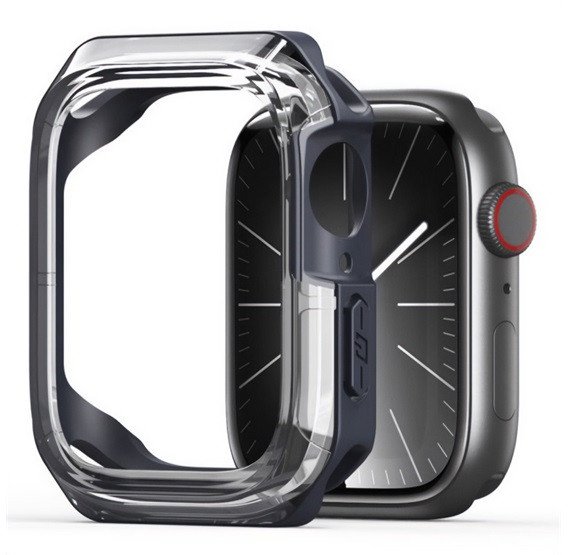DUX DUCIS futerał TAMO do Apple Watch serii 10 42 mm transparentny z szarym