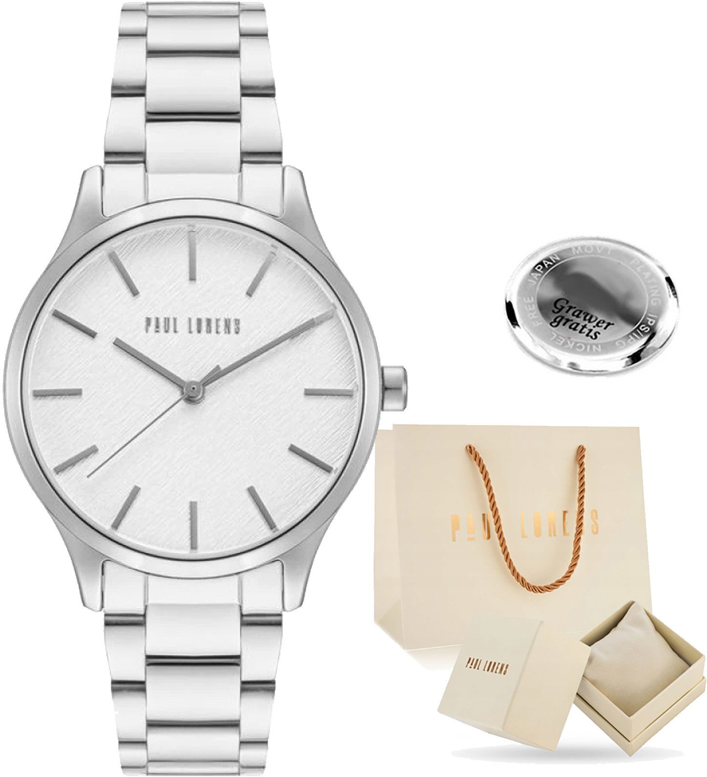 Zegarek damski Paul Lorens ALTARA-3C1 Z GRAWEREM