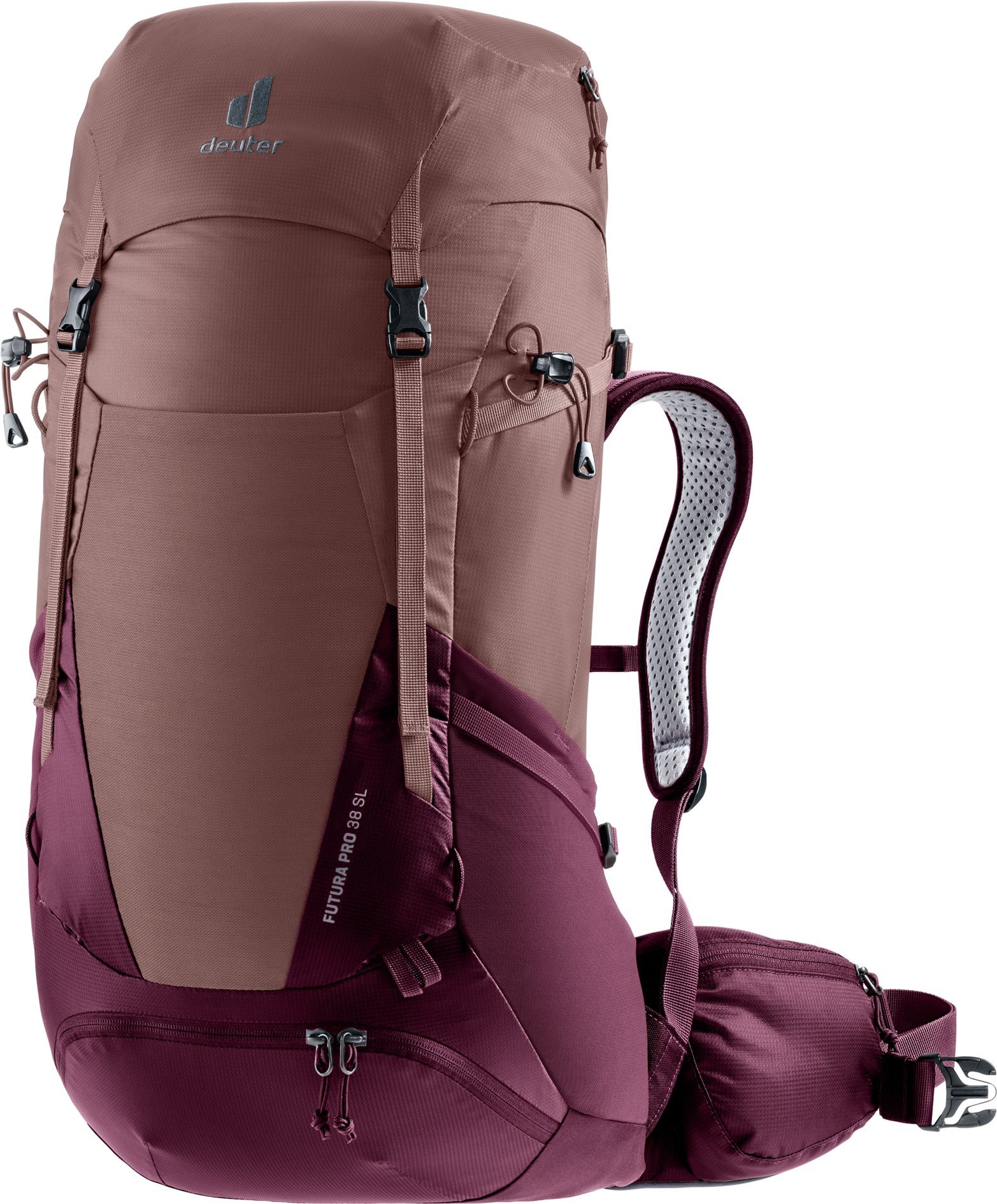 Plecak turystyczny Deuter Trail Pro SL 34 l Bordowy