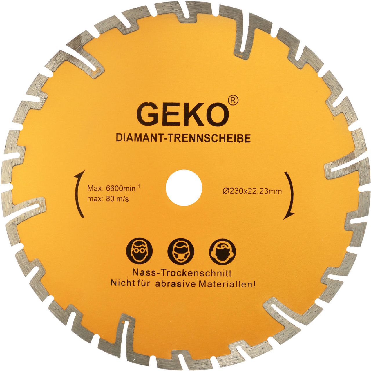 Geko tarcza diamentowa 230mm głębokie cięcie (G00226)