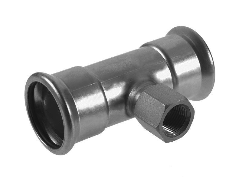 KAN-therm Trójnik INOX z GW 22x22mm x 1/2" - 6191625