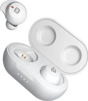 Słuchawki Sourcing Swissten Stone Buds Bluetooth 5.0 Stereo Headphones with Microphone White
