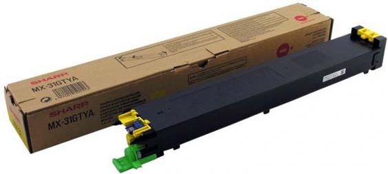 Toner Sharp MX-31GT Yellow Oryginał (MX31GTYA)