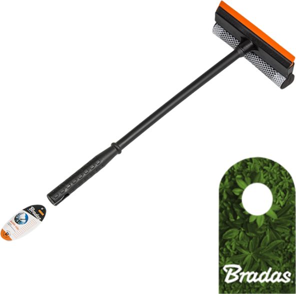 Bradas Ściągaczka do mycia szyb 8" aluminiowy trzonek 50cm BRADAS 5243