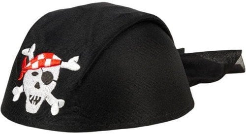 Souza! O'Mally Bandana piracka czarna 102318