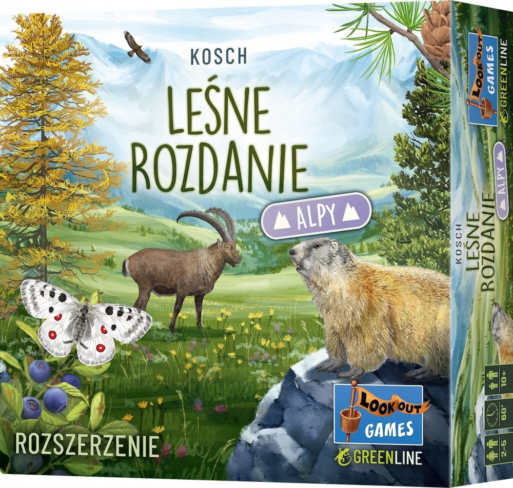 Rebel Dodatek do gry Leśne rozdanie: Alpy