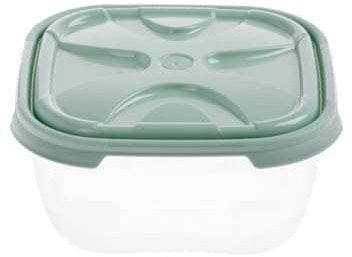 FOOD CONTAINER SQUARE NORDIC GREEN. 1.1L