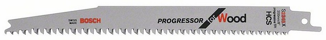 Bosch Brzeszczot do piły szablastej Progressor for Wood 200x19x1,25mm S2345X 5szt. 2608654404