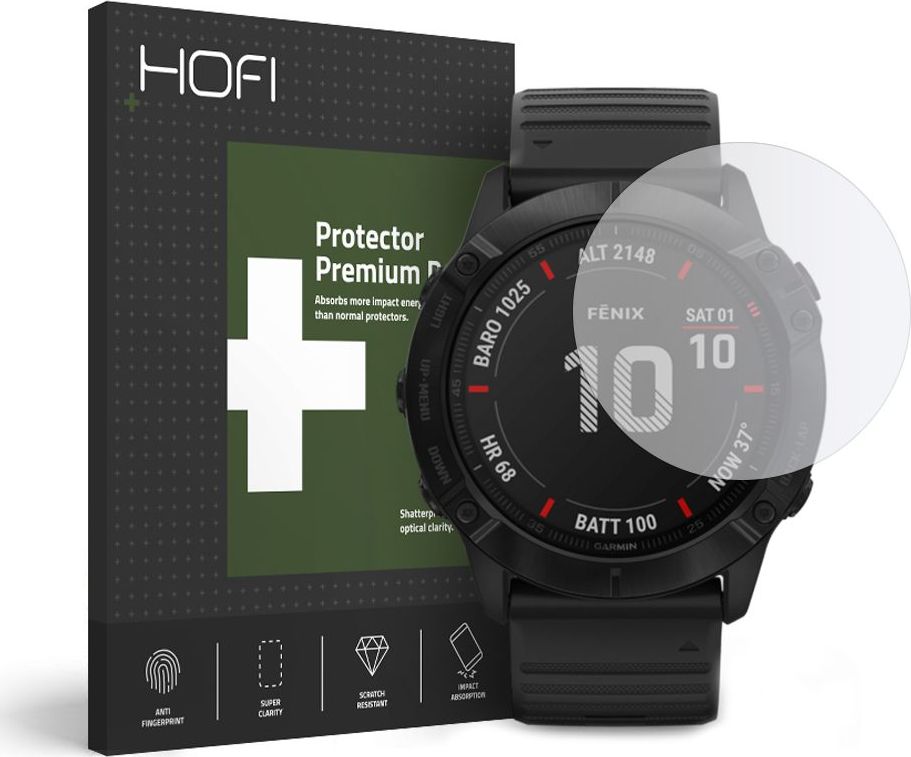 Hofi Glass PRO+ GARMIN FENIX 6X/6X PRO