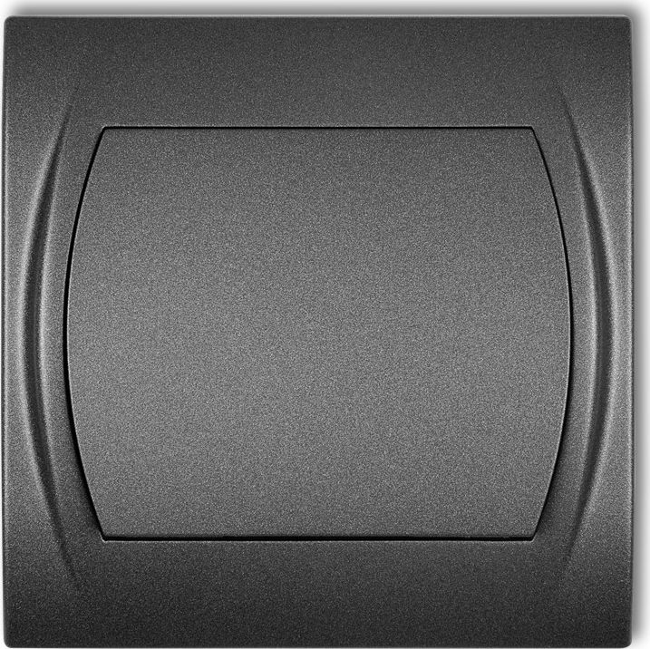 Karlik Łącznik Logo jednobiegunowy grafitowy (11LWP-1)