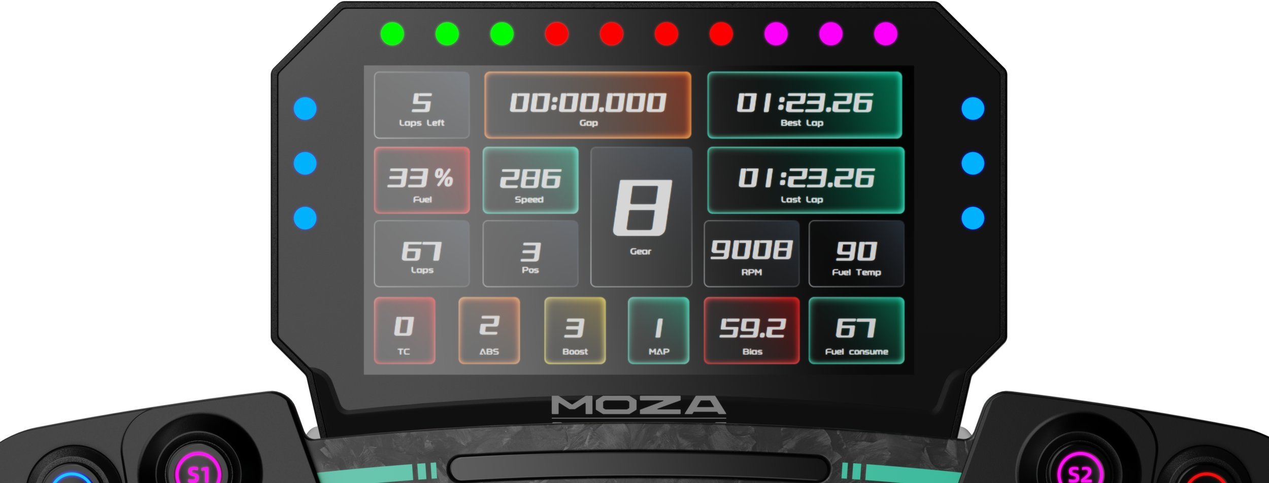 MOZA CM2 Racing Dash