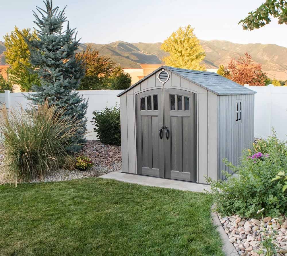 Lifetime Lifetime szopa ogrodowa Jupiter szara 305x244x244 cm