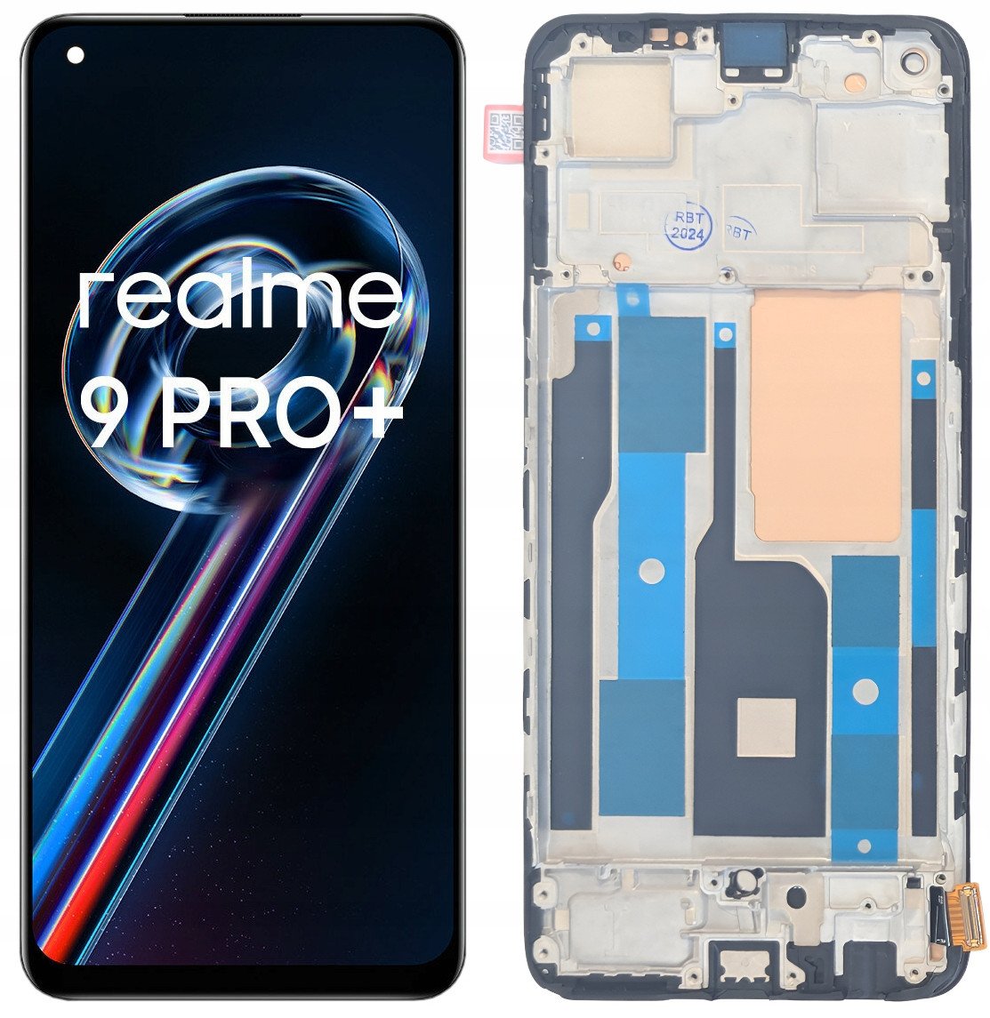 WYŚWIETLACZ EKRAN LCD DO REALME 9 PRO PLUS INCELL RAMKA RMX3392 RMX3393